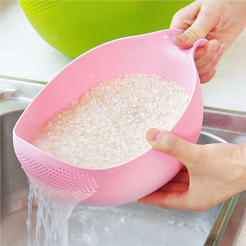 Kitchen Gadgets Rice Filter - Yeni Taşınabilir Gıda Sınıfı Plastik Pirinç