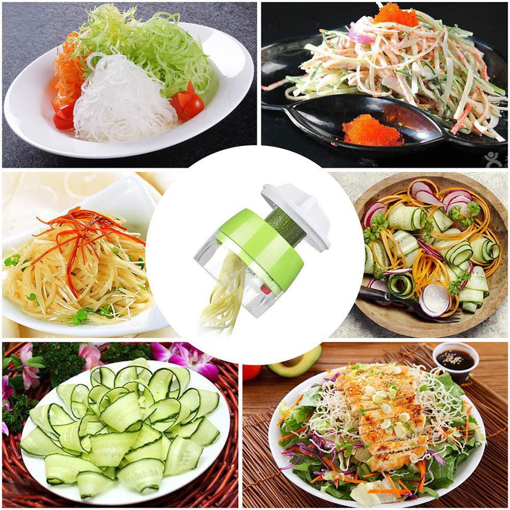 Kitchen Gadgets Vegetable Cutter - Sebze Kesici Manuel Spiral Kesici Havuç