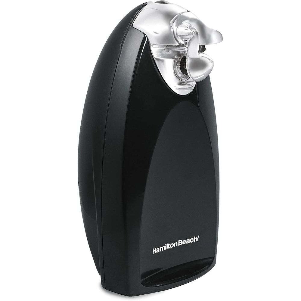 Electric Can Opener - Klasik Krom Elektrikli Konserve Açacağı, Otomatik
