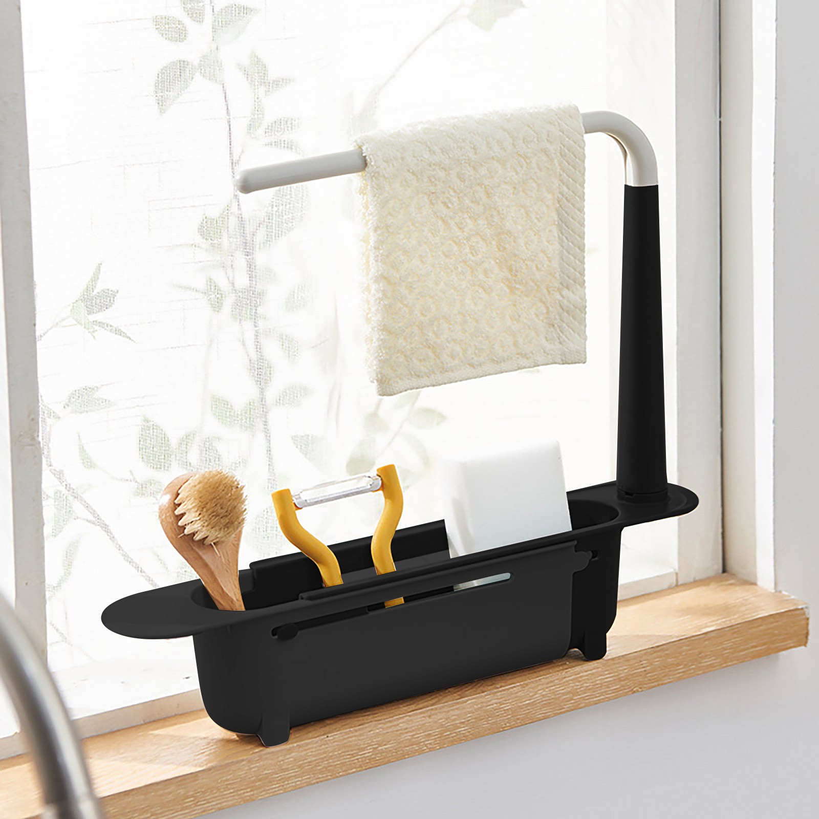 Kitchen Gadgets Must Have - Elescopic lavabo raf süzgeç raf mutfak