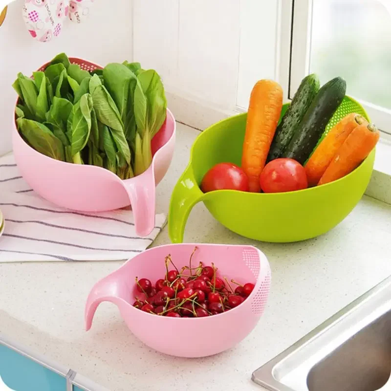 Kitchen Gadgets Rice Filter - Meyve Sebze Kase Süzgeç Temizleme Araçları