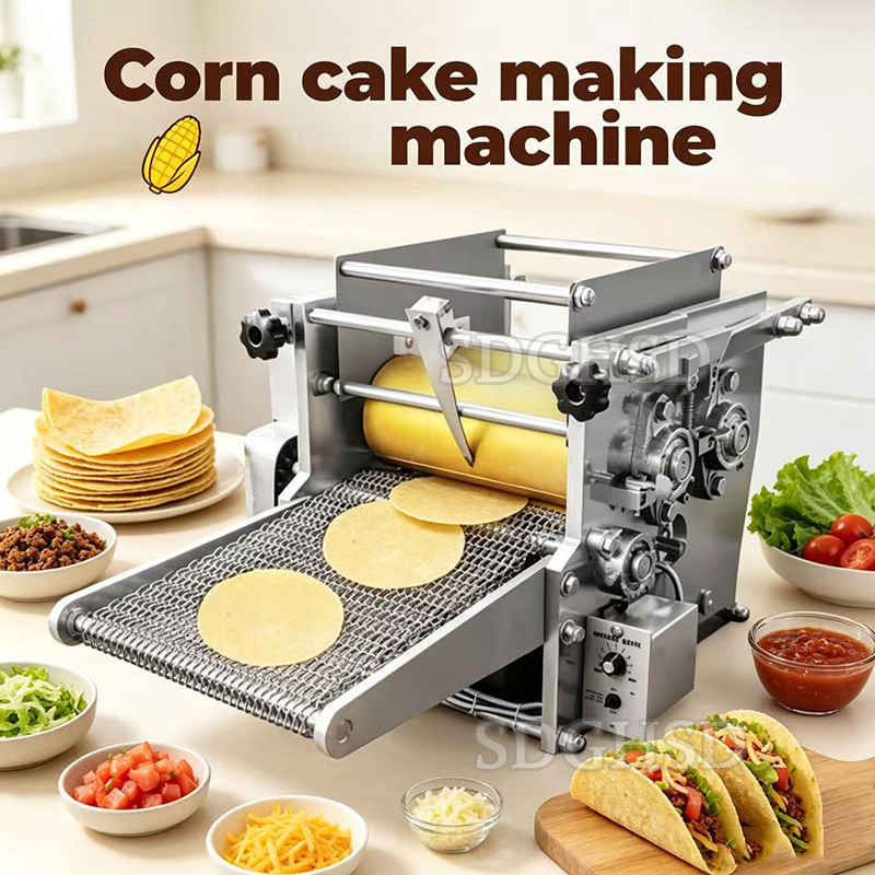 Kitchen Gadgets Roti Maker - Ticari Özelleştirilmiş Mısır Tortilla Roti Taco