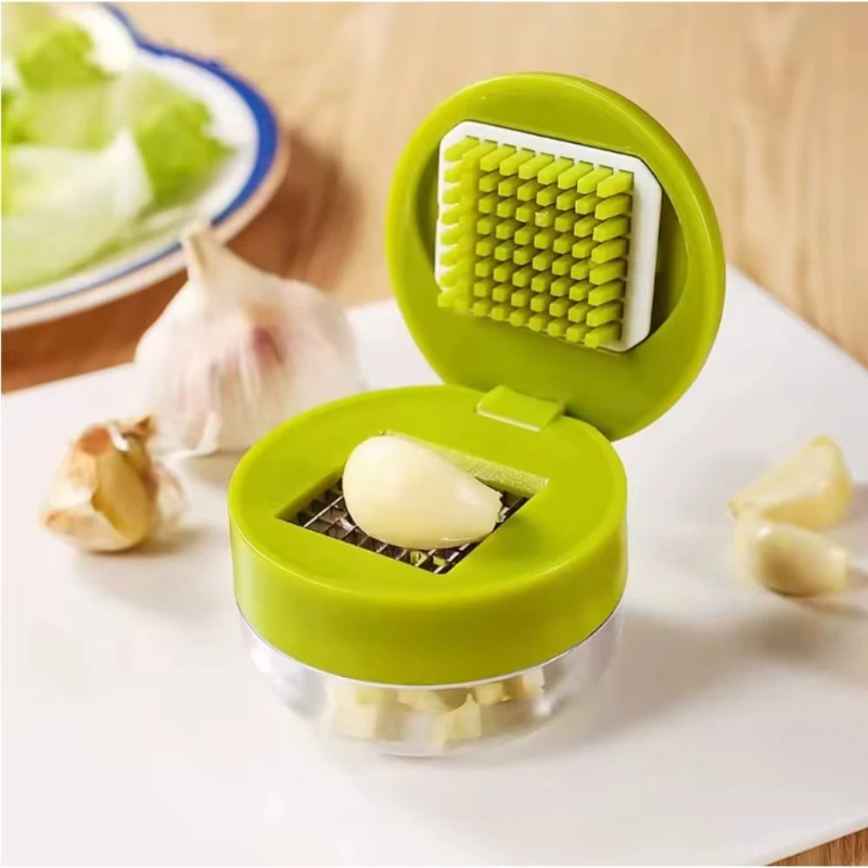 Kitchen Gadgets Vegetable Cutter - Sarımsak Ezici Manuel Sarımsak Doğrayıcı Dilimleyici