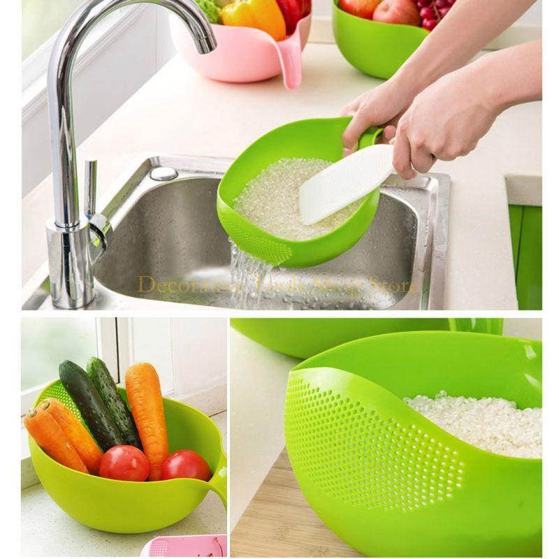Kitchen Gadgets Rice Filter - QX2E Pirinç Sebze Meyve Fasulyesi Bezelye