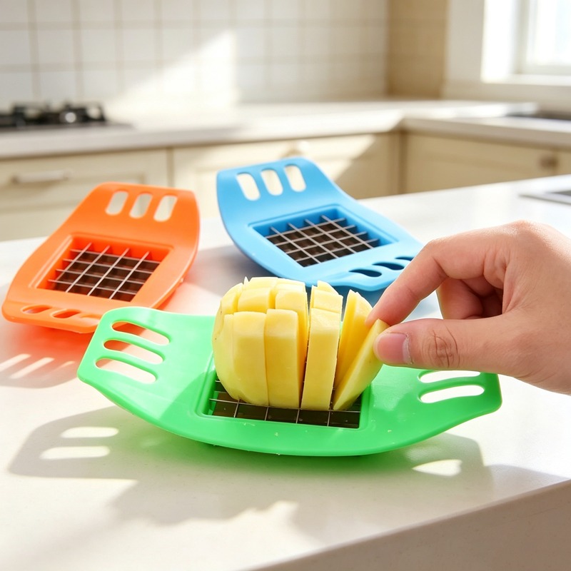 Kitchen Gadgets Vegetable Cutter - Patates Kızartması Yapıcı Patates Kesici Sebze