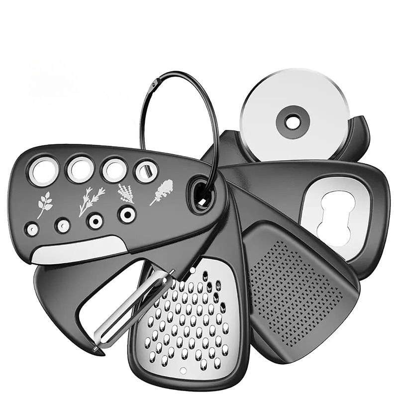 Kitchen Gadgets Vegetable Cutter - 6 adet mutfak alet takımı yerden