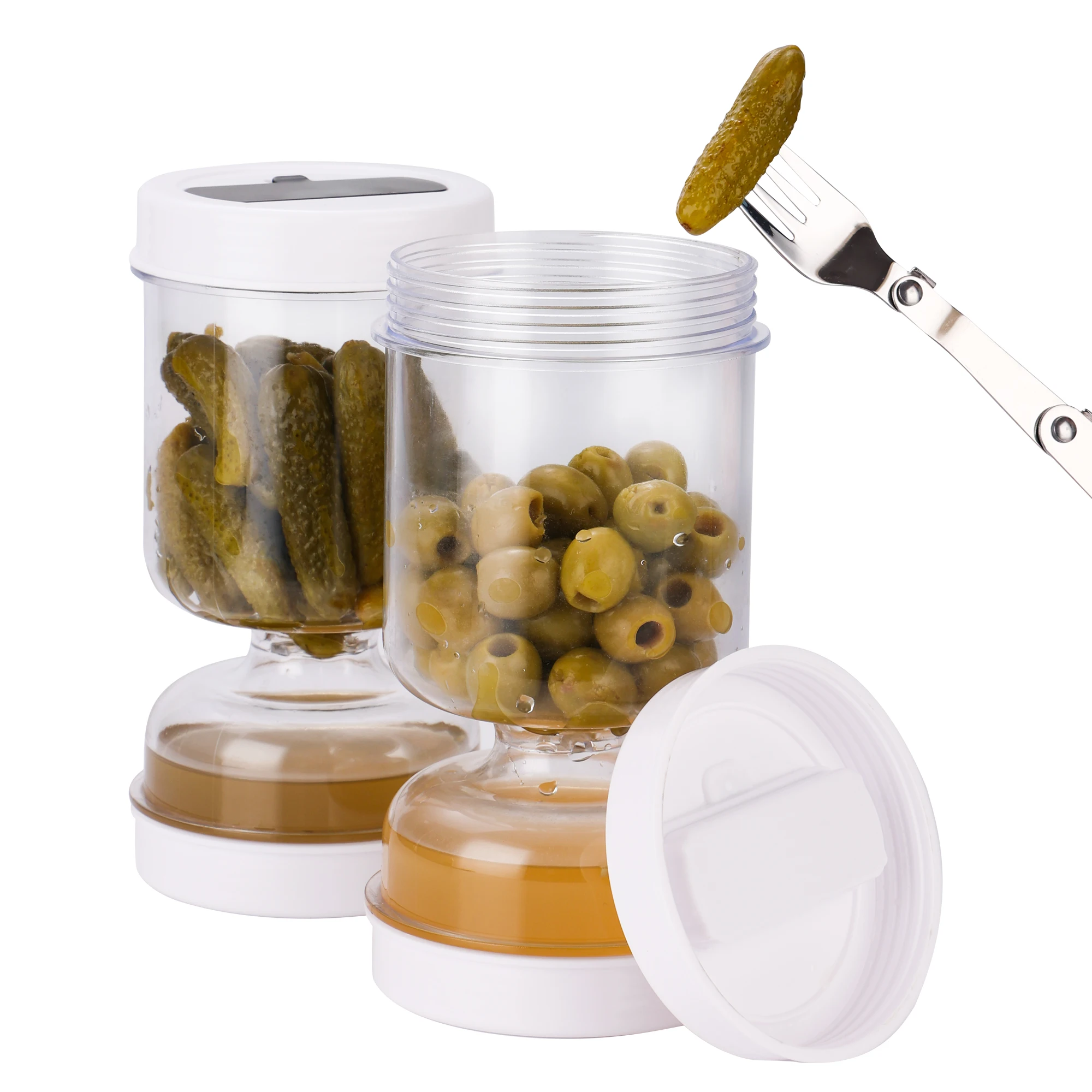 Korean Kitchen Gadgets - Turşu Kavanoz Çatallı Kuru ve Islak