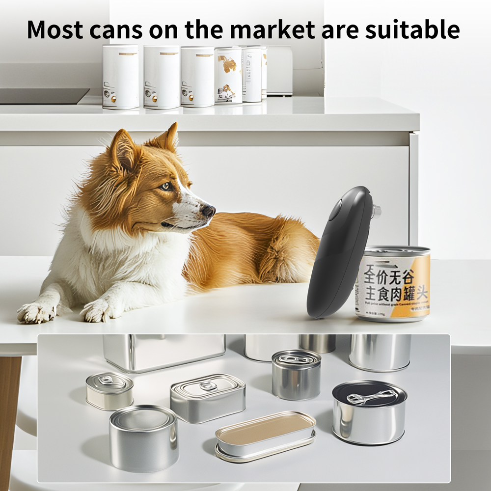 Electric Can Opener - Kompakt Otomatik Elektrikli Konserve Açacağı -