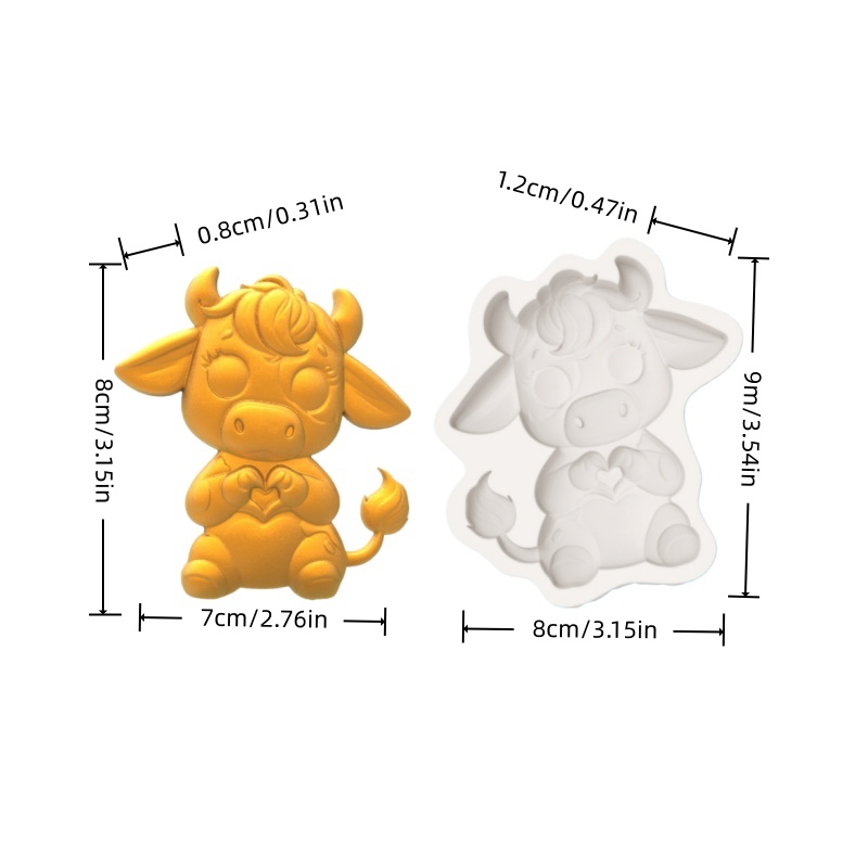 Şifa Temalı İnek Tatlı Kalıbı, - Silicone Mold Baking incelemesi ve fiyatı