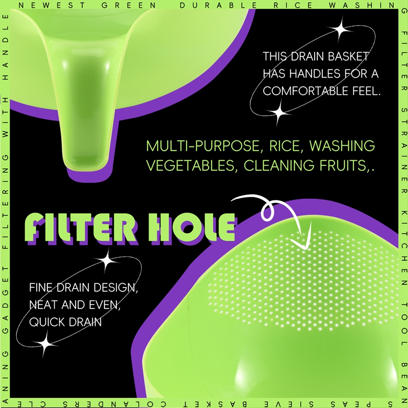 Dayanıklı Pirinç Yıkama Filtre - Kitchen Gadgets Rice Filter incelemesi ve fiyatı