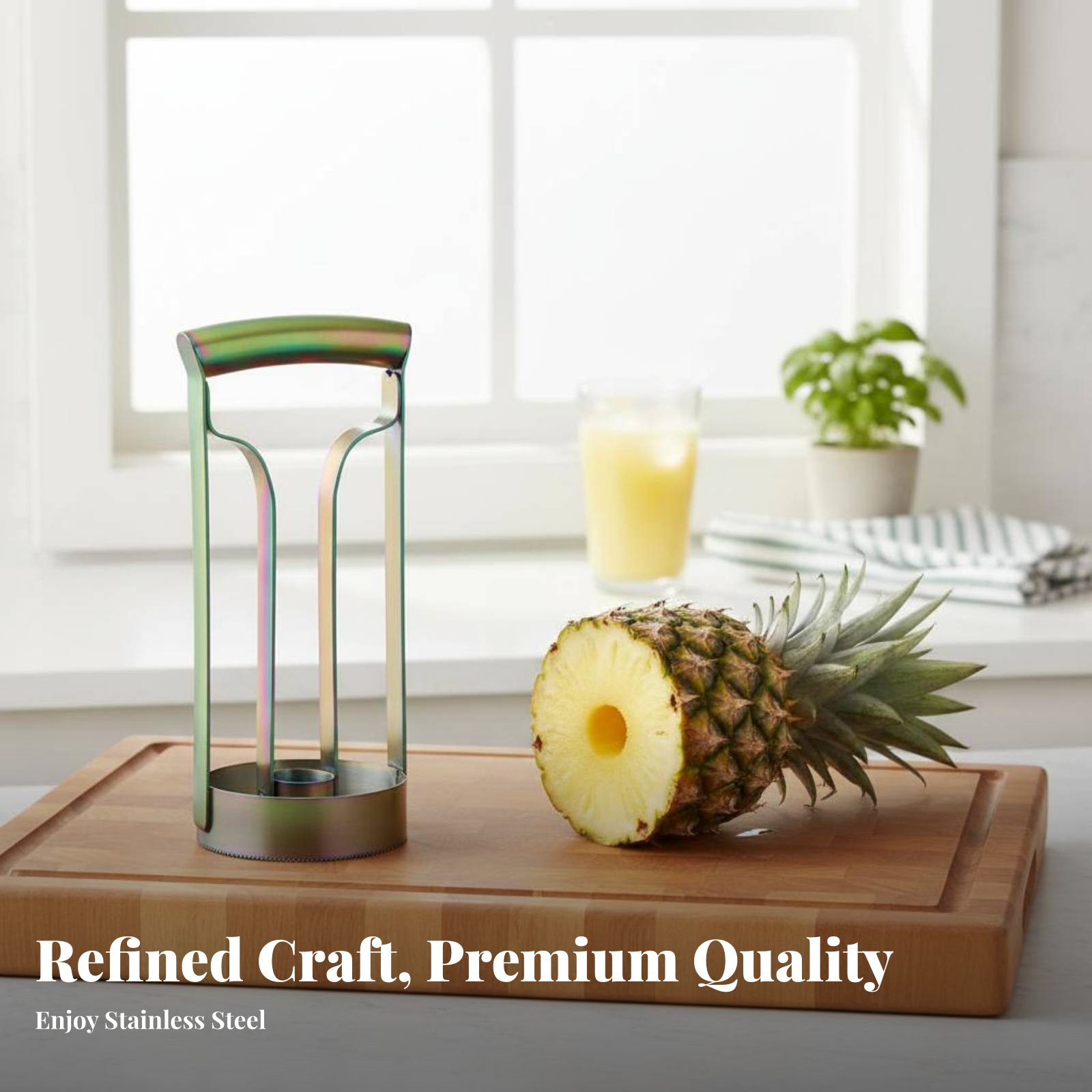 Stainless Steel Pineapple Cutt - Kitchen Gadgets Vegetable Cutter incelemesi ve fiyatı