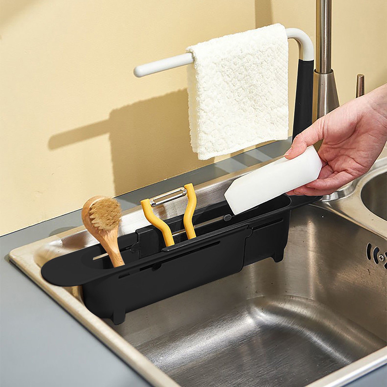 Elescopic lavabo raf süzgeç ra - Kitchen Gadgets Must Have incelemesi ve fiyatı