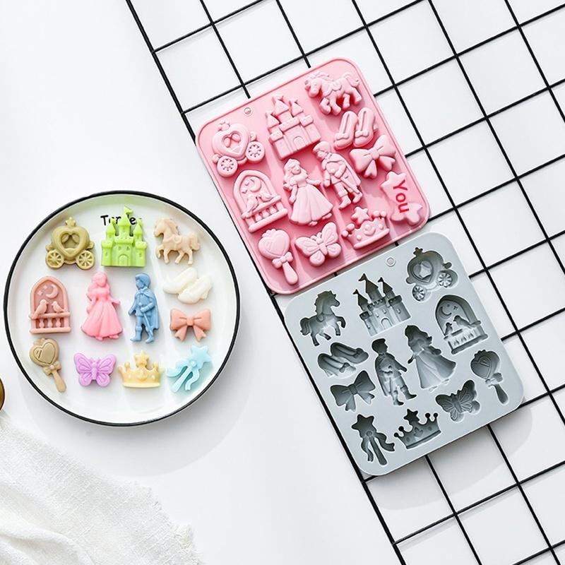 🌸 12 Bölmeli Prens, Prenses Si - Silicone Mold Baking incelemesi ve fiyatı