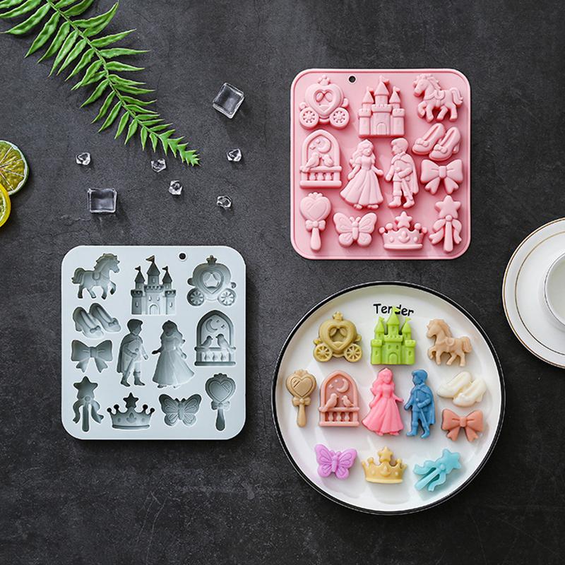 🌸 12 Bölmeli Prens, Prenses Si - Silicone Mold Baking incelemesi ve fiyatı