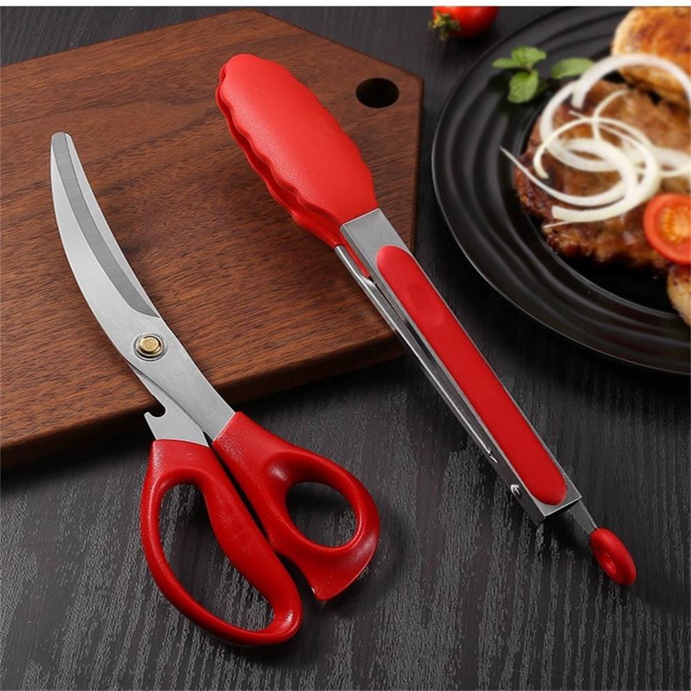Paslanmaz çelik barbekü makas  - Korean Kitchen Gadgets incelemesi ve fiyatı