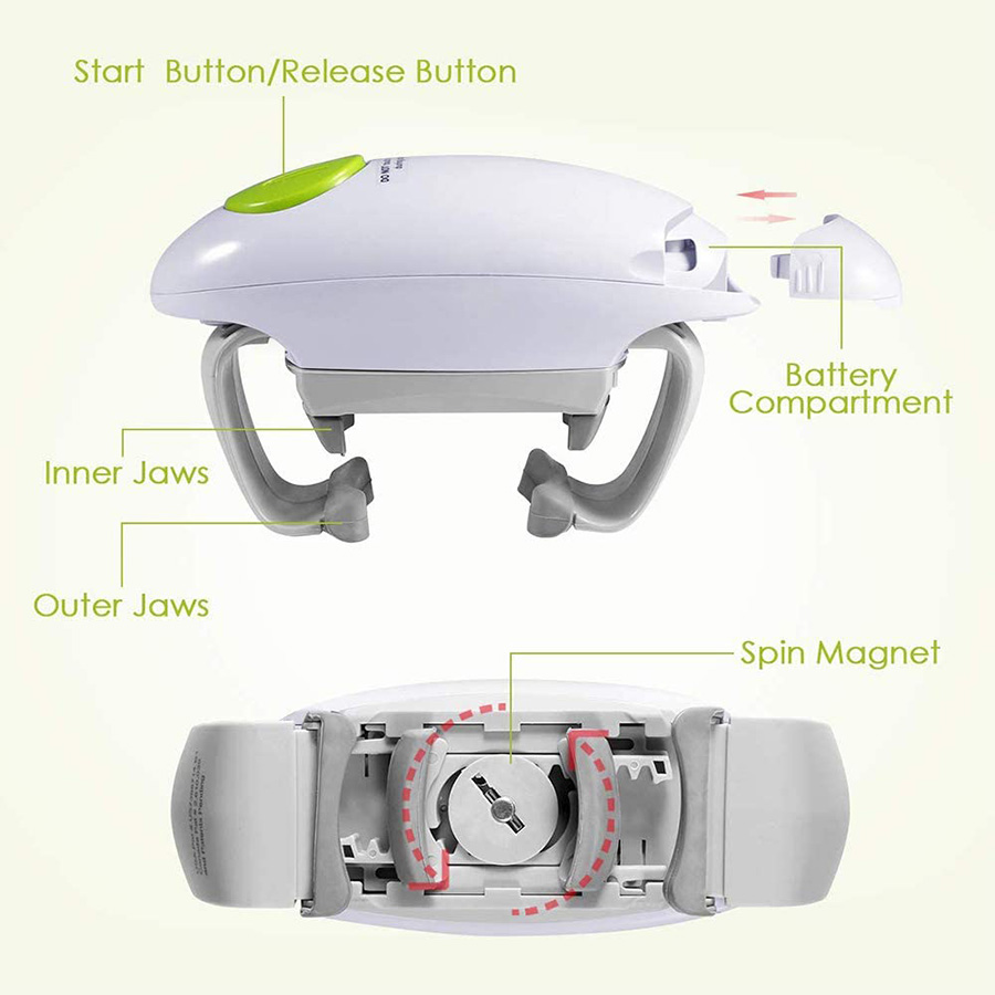 Elektrik açacakları otomatik k - Electric Can Opener incelemesi ve fiyatı