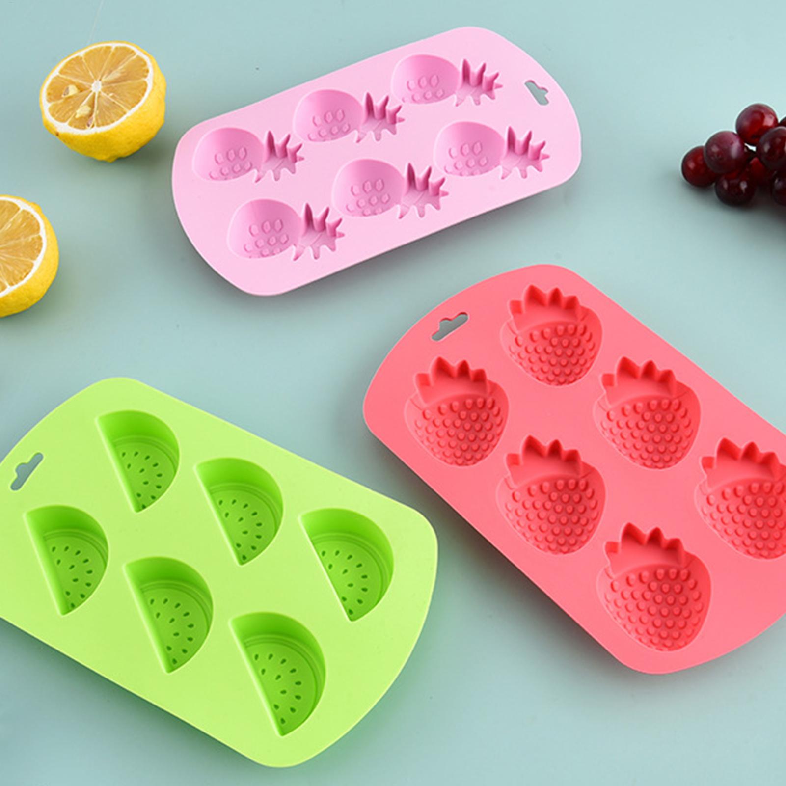 6 Bölmeli Meyve Şekilli Siliko - Silicone Mold Baking incelemesi ve fiyatı