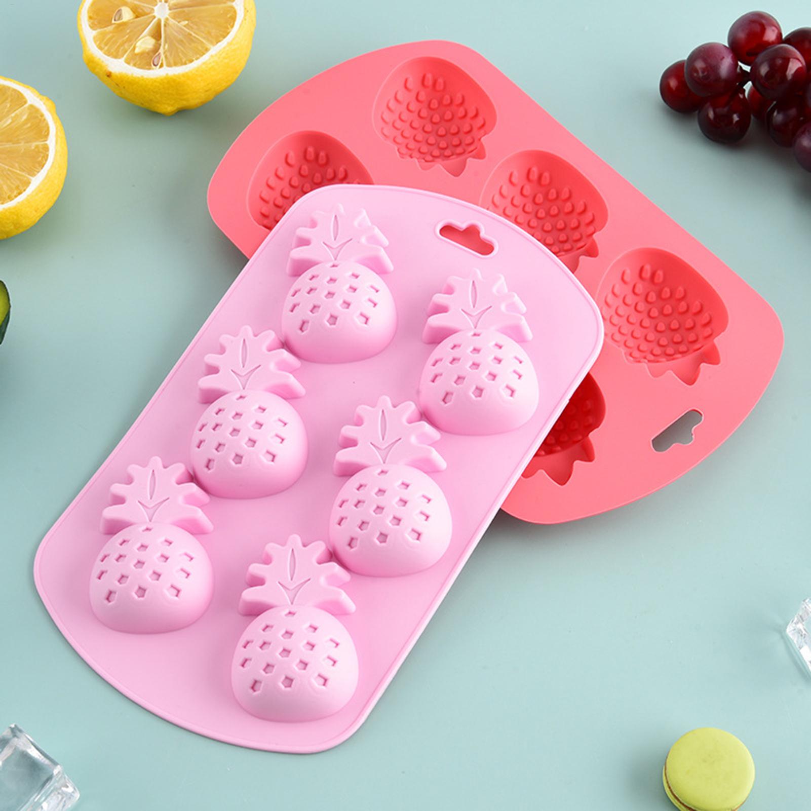 6 Bölmeli Meyve Şekilli Siliko - Silicone Mold Baking incelemesi ve fiyatı
