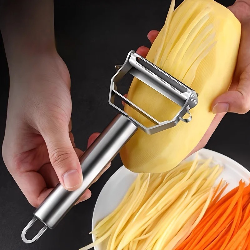 Paslanmaz Çelik Mutfak Soyacağ - Kitchen Gadgets Vegetable Cutter incelemesi ve fiyatı