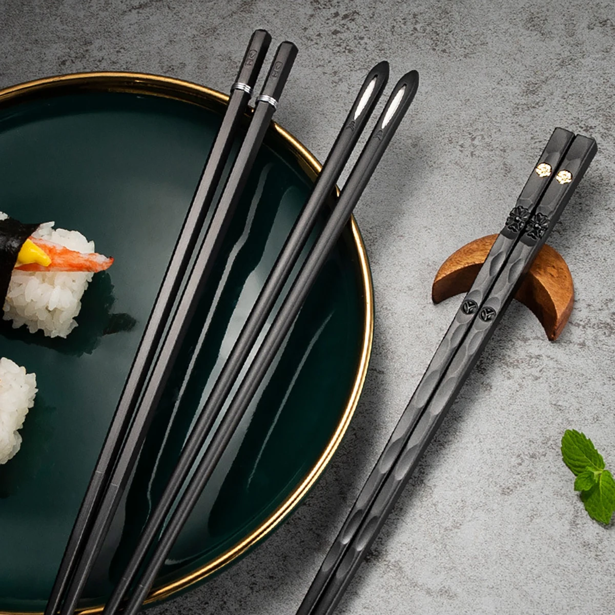 5 Pairs japon çubuklarını suşi - Korean Kitchen Gadgets incelemesi ve fiyatı
