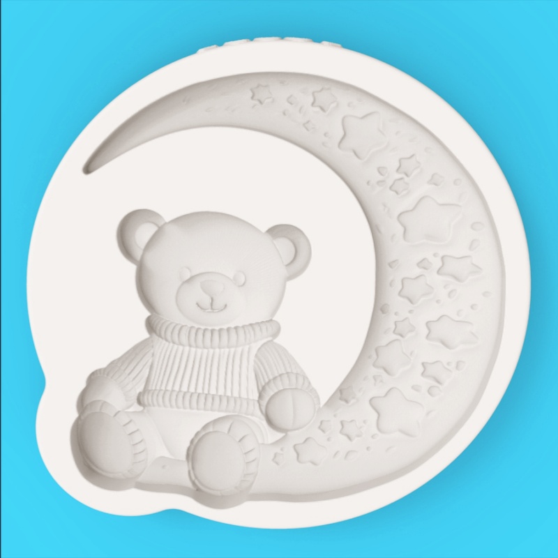 [Yıldız ve Ay Şekilli Ayı Sili - Silicone Mold Baking incelemesi ve fiyatı