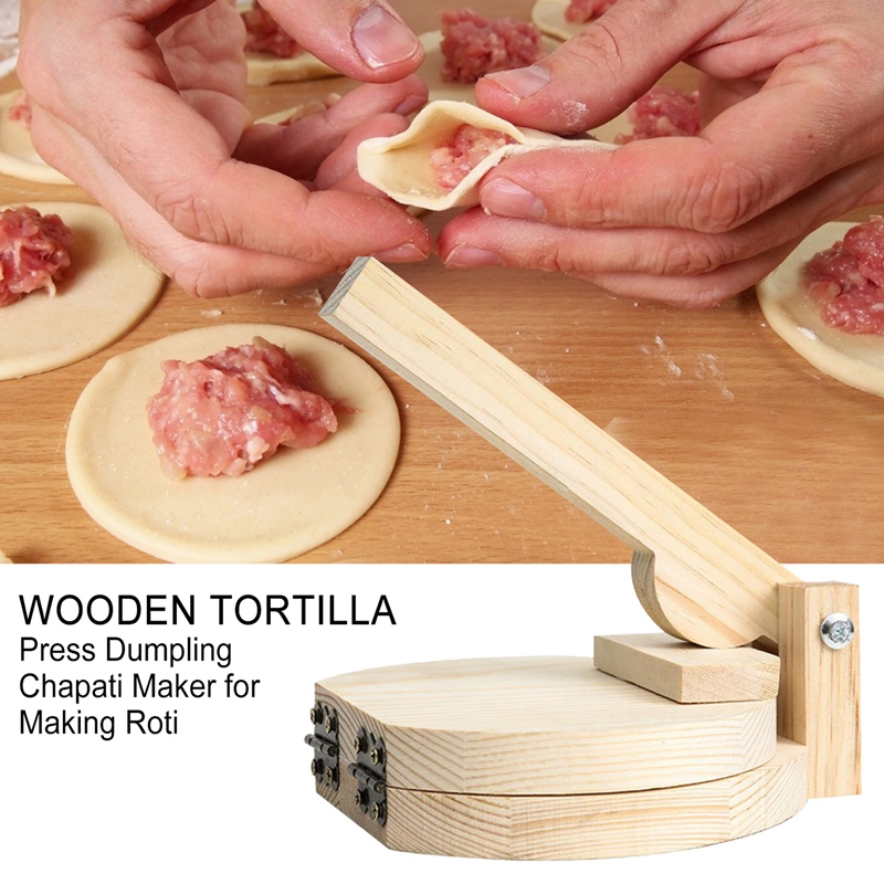 Ahşap Tortilla Hamur Açma Maki - Kitchen Gadgets Roti Maker incelemesi ve fiyatı