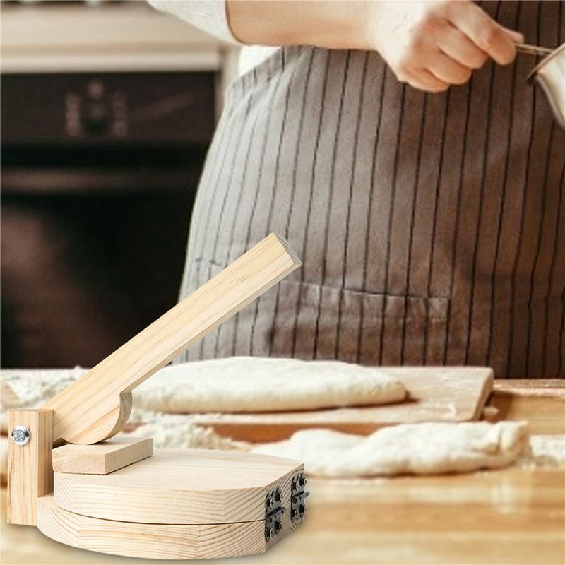 ABUL-2X Ahşap Tortilla Presi M - Kitchen Gadgets Roti Maker incelemesi ve fiyatı